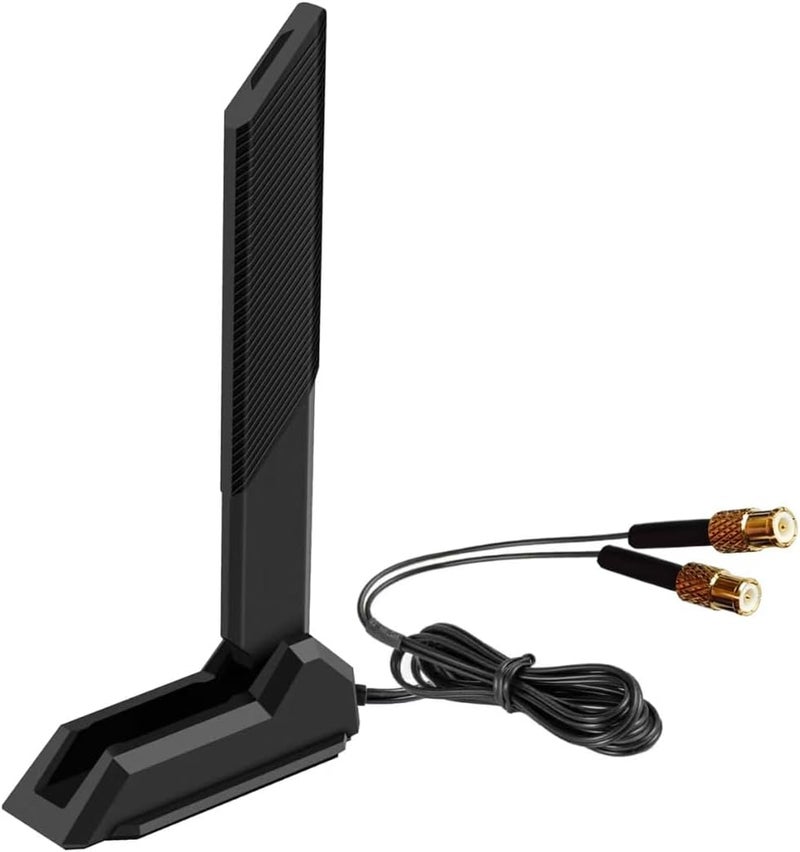 slinkdsco هوائي بديل بقاعدة مغناطيسية للوحة الأم للألعاب WiFi 7 لـ MSI MAG X870 Z890 Tomahawk / MSI MPG X870E Carbon / X870E Edge / B850 / B850-P سلسلة لوحات الأم للألعاب WiFi 7 - Image 1